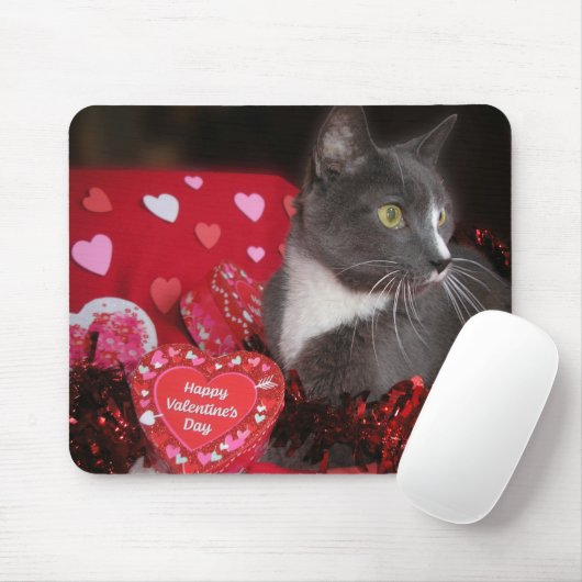 "Cats and Kisses" Mousepad (Mit Mouse)