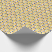 Cats and Menorahs Wrapping Paper Geschenkpapier (Ecke)