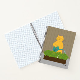 Cats aus der Mitte des Jahrhunderts haben seinen S Notizblock