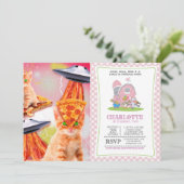 Cats, Bacons und ufos Einladung (Stehend Vorderseite)