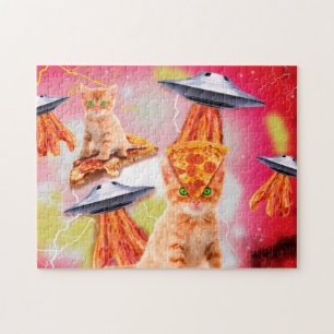 Cats, Bacons und ufos Puzzle