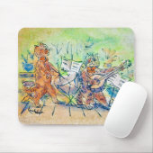 Cats Band, Louis Wain Mousepad (Mit Mouse)