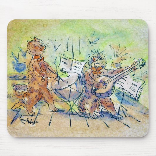 Cats Band, Louis Wain Mousepad (Vorne)