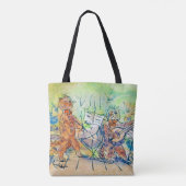 Cats Band, Louis Wain Tasche (Rückseite)