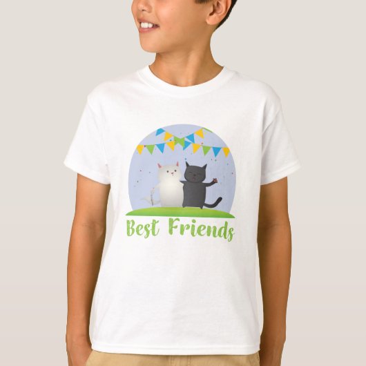 Cats Best Friend T-Shirt (Vorderseite)