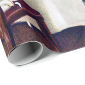 Cat's Breakfast Time, Louis Wain Geschenkpapier (Rolleneckpunkt)