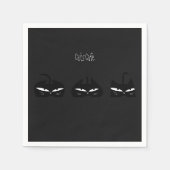 Cats Cafe Serviette (Vorderseite)