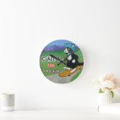 Cats Can Dream Wall Clock Runde Wanduhr (Zuhause)
