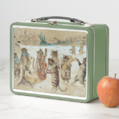 Cats Carol Singing by Louis Wain   Metall Brotdose (Beispiel)