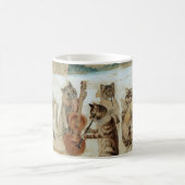 Cats Carol Singing von Louis Wain Kaffeetasse (Mittel)