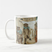 Cats Carol Singing von Louis Wain Kaffeetasse (Links)