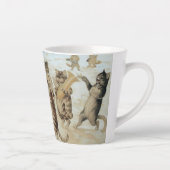 Cats Carol Singing von Louis Wain Milchtasse (Rechts)
