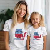 Cats Cat Ladys for Kamala Harris Abstimmung 2024 T-Shirt