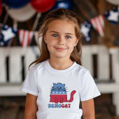 Cats Cat Ladys for Kamala Harris Abstimmung 2024 T-Shirt