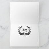 Cat's Christmas Party - Louis Wain Karte (Innenseite)