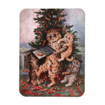 Cats Christmas von Louis Wain