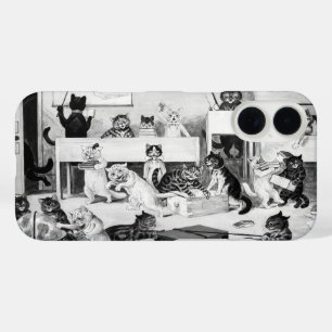 Cats Classroom Discipline, Louis Wain iPhone 16 Hülle