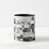 Cats Classroom Discipline, Louis Wain Tasse (Zentrum)