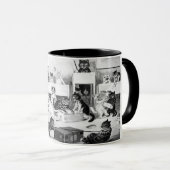 Cats Classroom Discipline, Louis Wain Tasse (VorderseiteRechts)