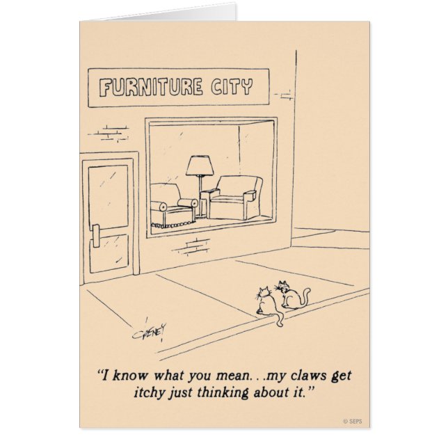 Cats Clawing Möbel (Vorne)