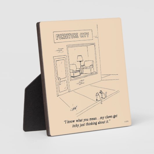 Cats Clawing Möbel Fotoplatte (Vorderseite)