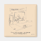 Cats Clawing Möbel Magnet (Vorne)