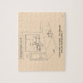 Cats Clawing Möbel Puzzle (Vertikal)