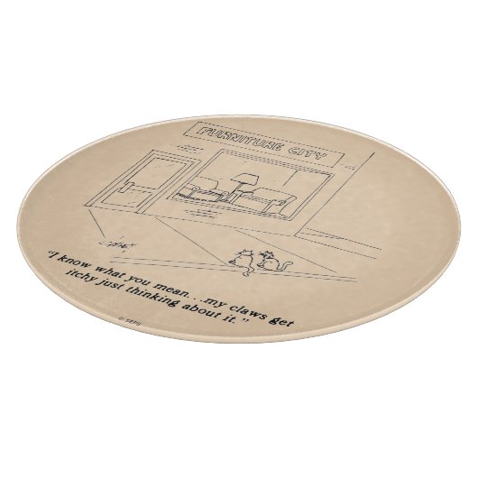 Cats Clawing Möbel Schneidebrett (Ecke)