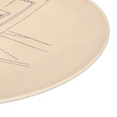 Cats Clawing Möbel Schneidebrett (Ecke)