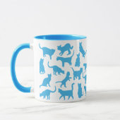 Cats Color Baby Blue Tasse (Links)
