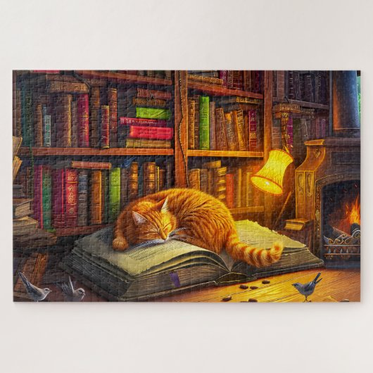 Cat's Daydream Niedlich Kitten Geschenk für Cat Lo Puzzle (Horizontal)