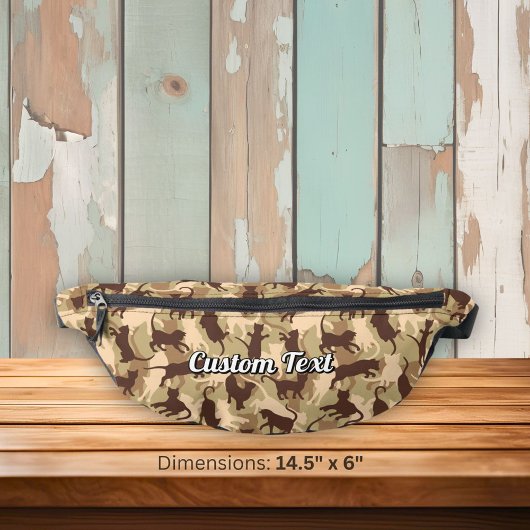 Cats Desert Camouflage Bauchtasche