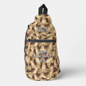 Cats Desert Camouflage Crossbody Bag (Vorderseite)