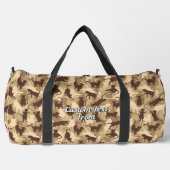 Cats Desert Camouflage Duffle Bag (Vorderseite)