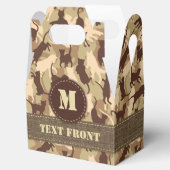 Cats Desert Camouflage Geschenkschachtel (Geöffnet)