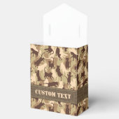 Cats Desert Camouflage Geschenkschachtel (Geöffnet)