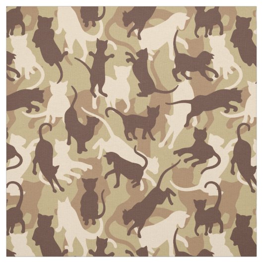 Cats Desert Camouflage Stoff (Muster)