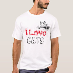 Cat's Design Men's Basic T - Shirt