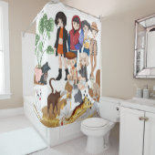 Cats Duschvorhang (Beispiel)