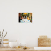 Cats Enjoying Cigars & Brandy Poster (Küche)