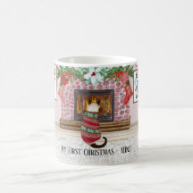 Cat's erste Weihnachten personalisiert