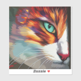 Cat's Eye Design Aufkleber