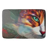 Cat's Eye Design Badematte (Vorderseite)