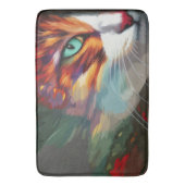 Cat's Eye Design Badematte (Vorderseite Vertikal)