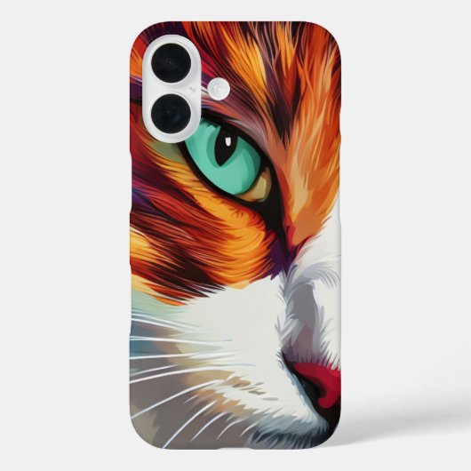Cat's Eye Design Case-Mate iPhone Hülle (Rückseite)