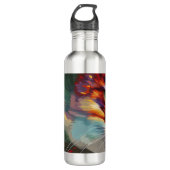 Cat's Eye Design Edelstahlflasche (Vorderseite)