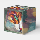 Cat's Eye Design Geschenkschachtel (Rückseite)