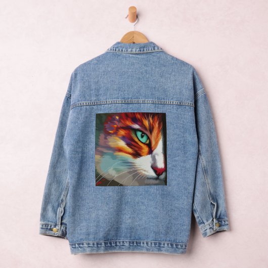 Cat's Eye Design Jeansjacke (Hangar)