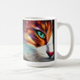 Cat's Eye Design Kaffeetasse