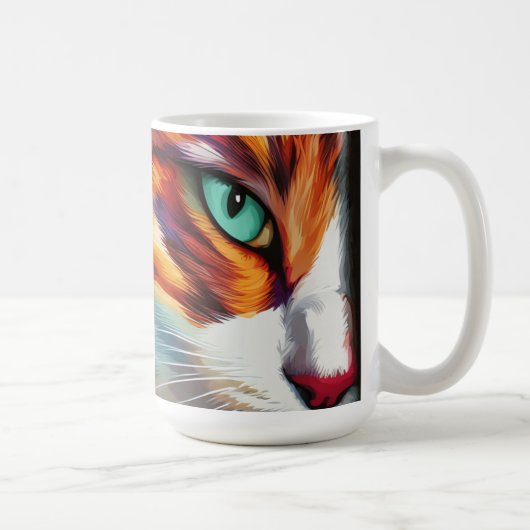 Cat's Eye Design Kaffeetasse (Rechts)